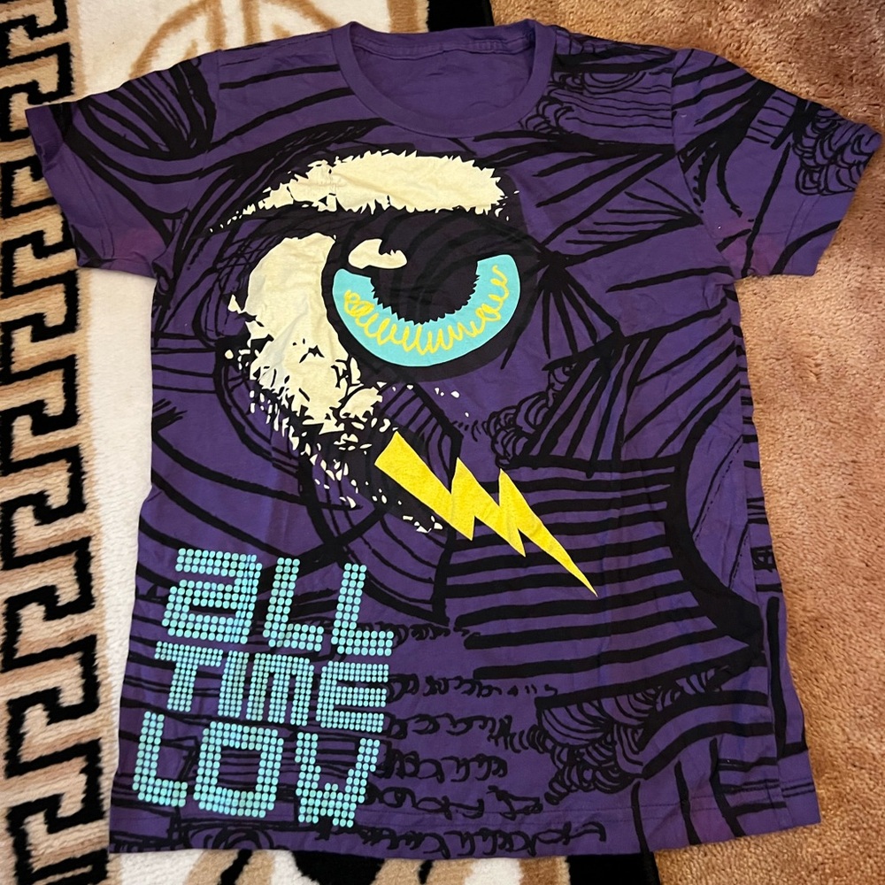 Used Vintage All Time Low Band Shirt